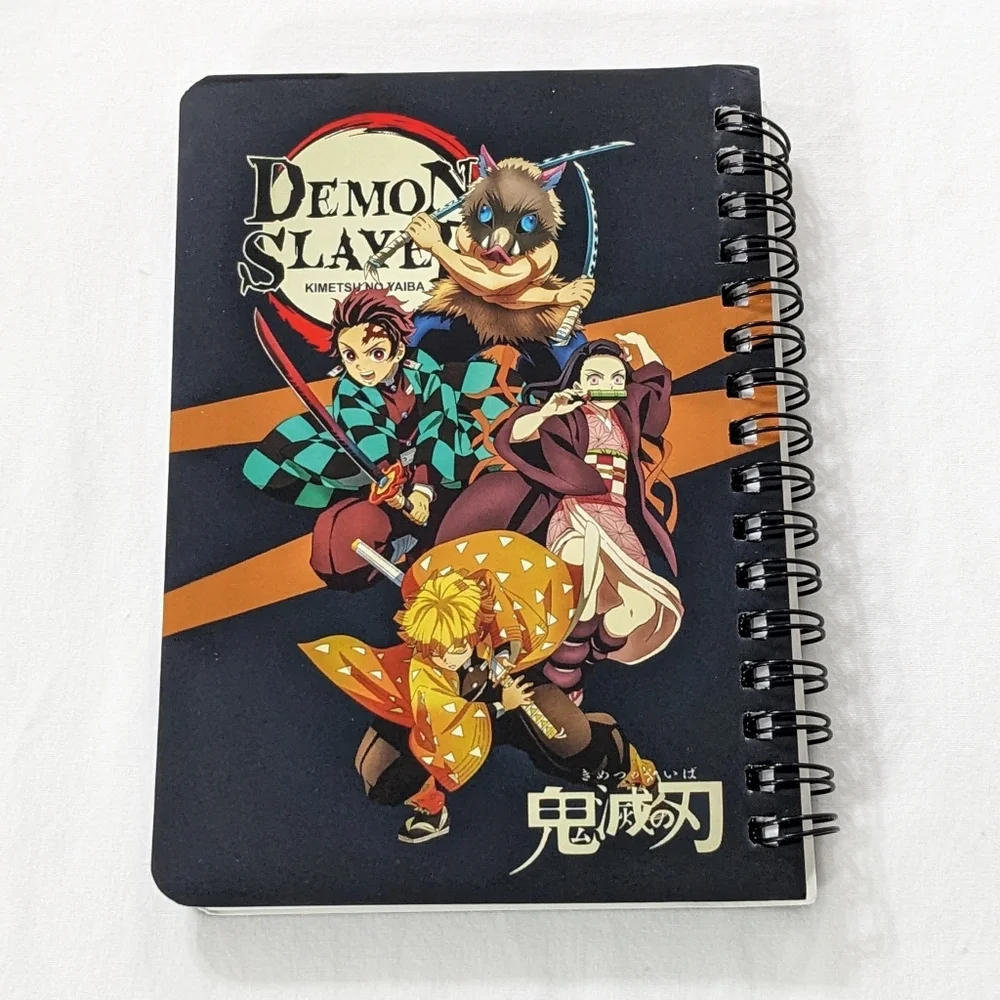 Demon Slayer Small Spiral Notebook, NEW
